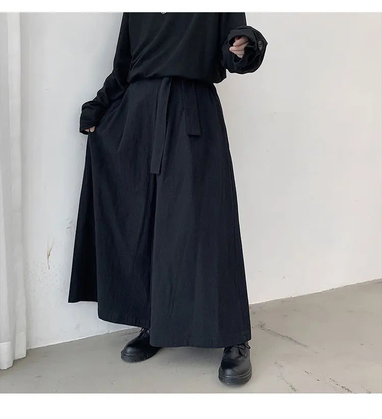 Männer Hose Haremshosen Pumphosen Pluderhosen Hosenrock Herrenrock Kilt Kimono