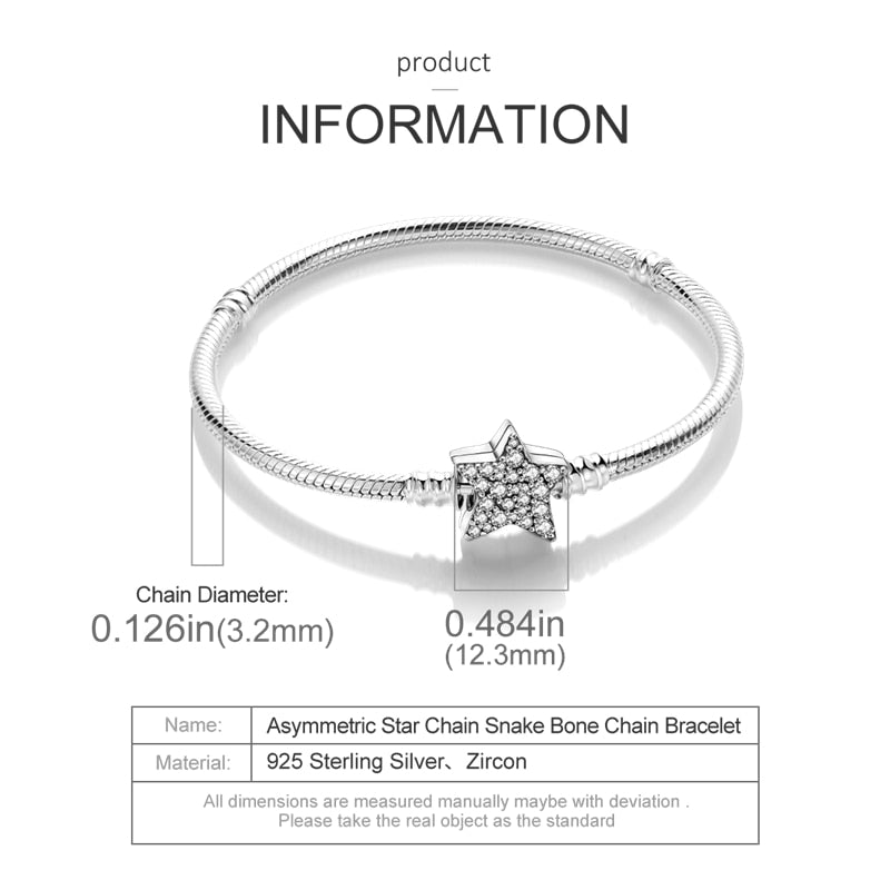 Bettelarmband Sammelarmband aus 925er Silber Charms Armband Damen