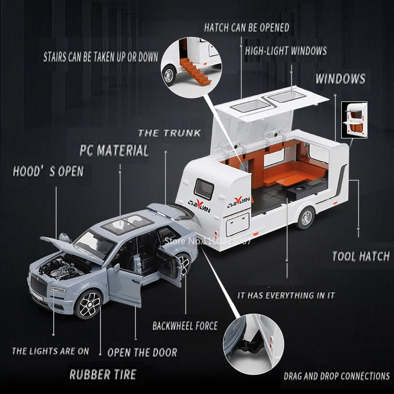 1:32 Modellauto Rolls Royce Cullinan Metall Spielzeug Kinder Automodell Geschenk
