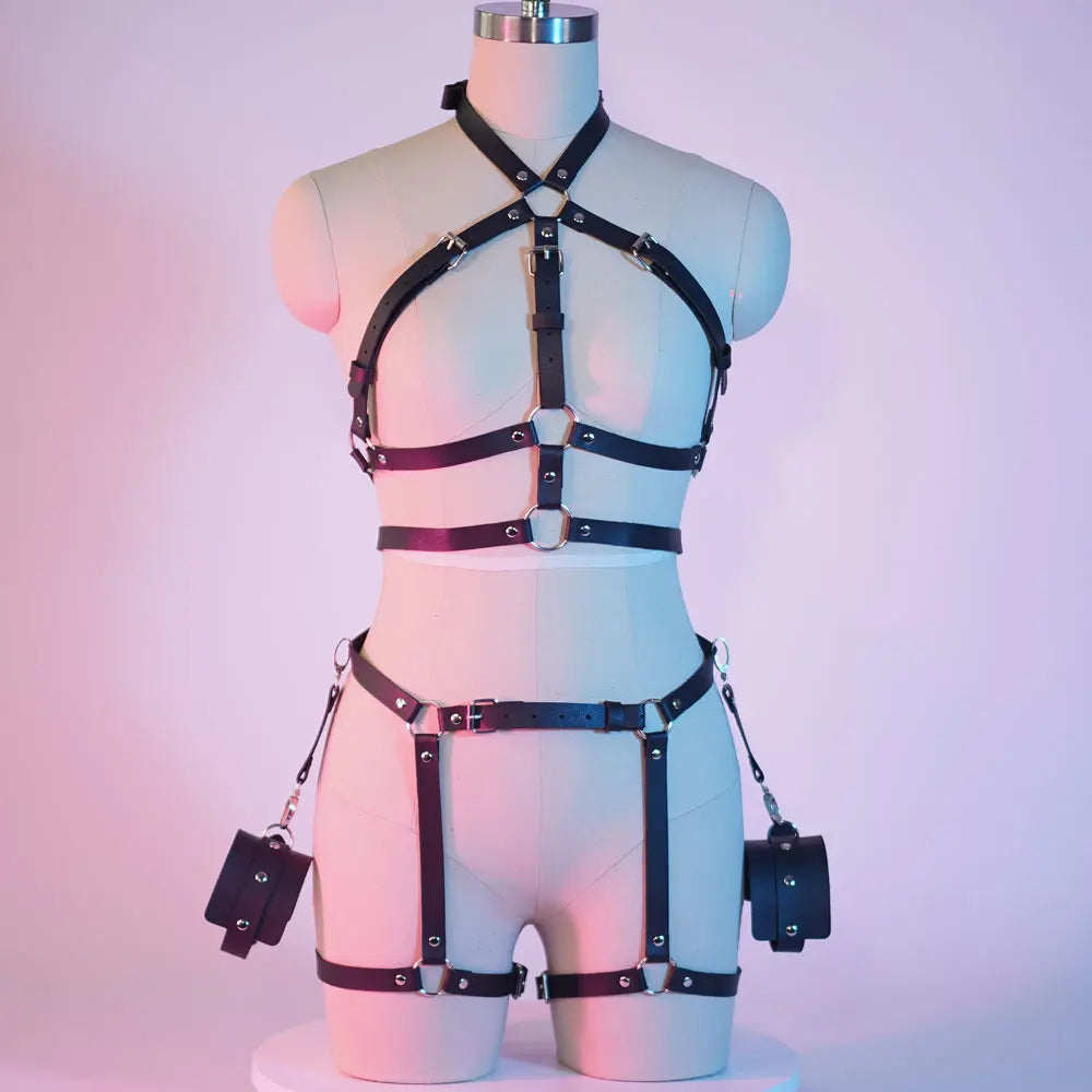 Intimo Lingerie Sexy Toy Bdsm Bondage Sadomaso Fetish Reggiseno a Catenelle Body