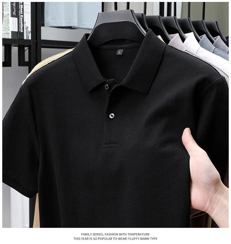 Herren Poloshirt POLO Shirt T-Shirt Kurzarm Zipper Hemd Fashion Polohemd Top NEU