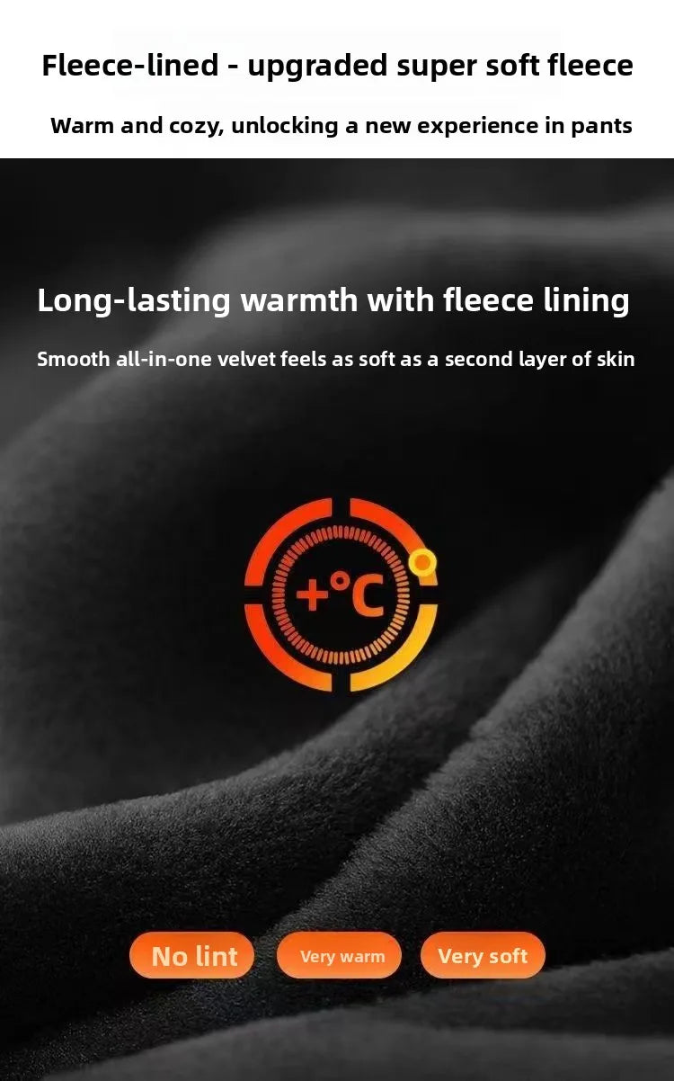 Damen Winter Warm Thermo Schlaghose Hose Innenfleece Stretch Hosen Leggins