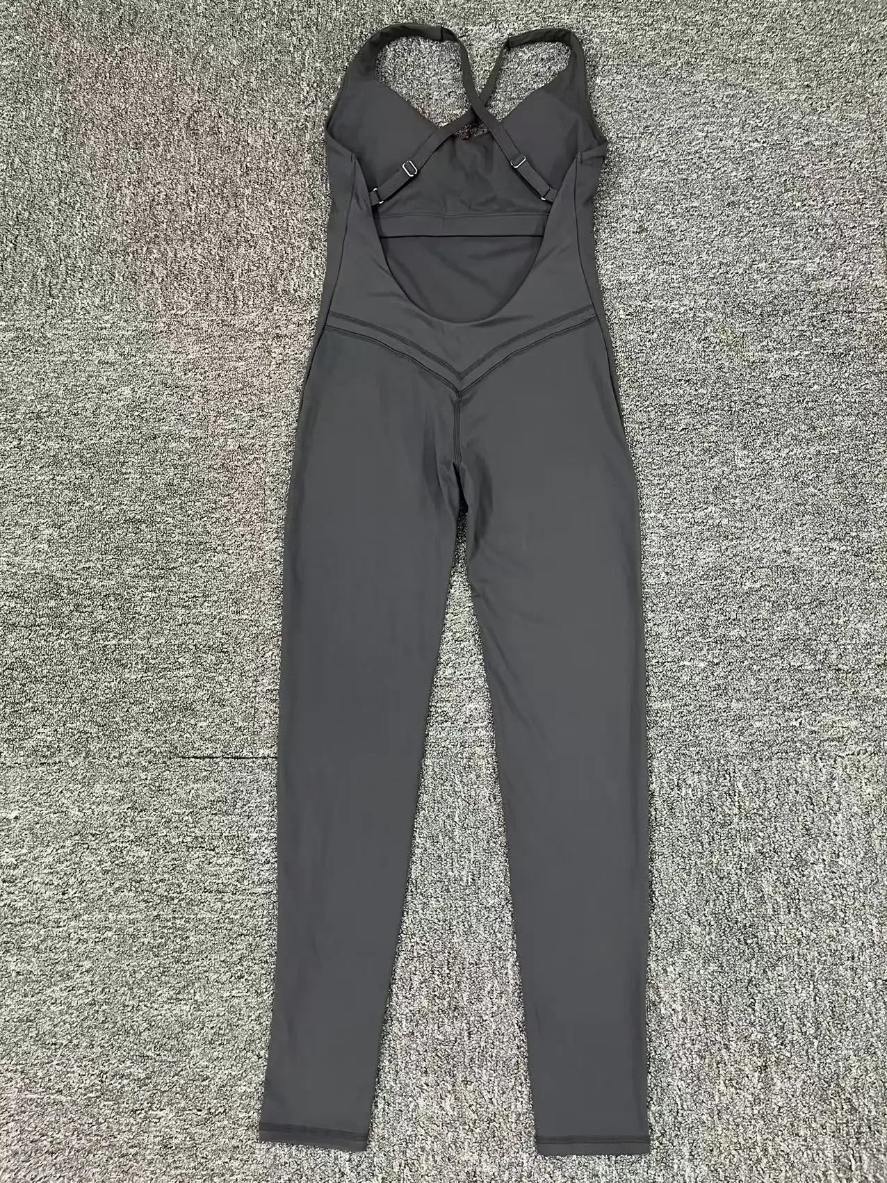 Tuta intera Sportiva Donna Rompers Pantaloni Yoga Palestra Sexy Jumpsuit Tutina