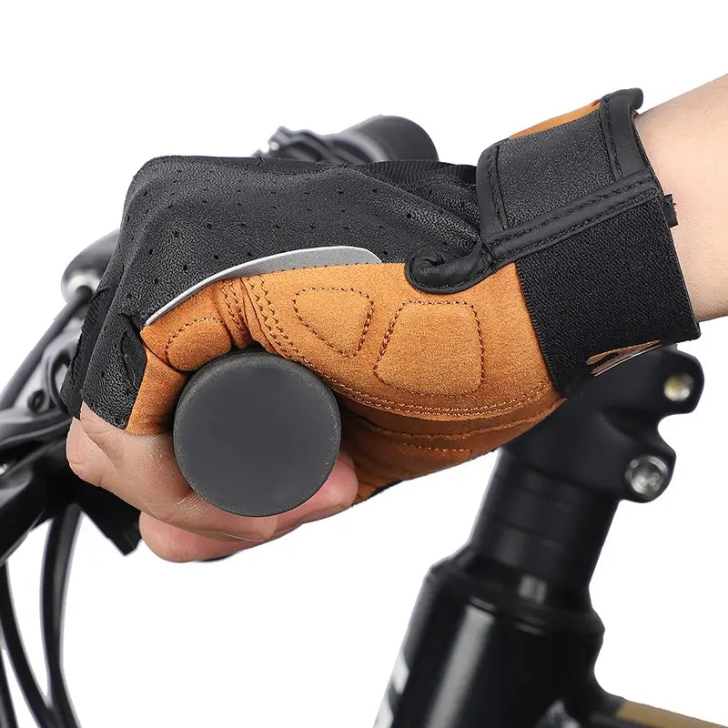 Fahrradhandschuhe Fahrrad Halbfinger Handschuhe Sport Fitness Gym Damen Herren