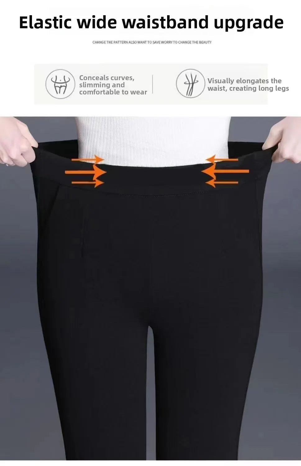 Damen Winter Warm Thermo Schlaghose Hose Innenfleece Stretch Hosen Leggins