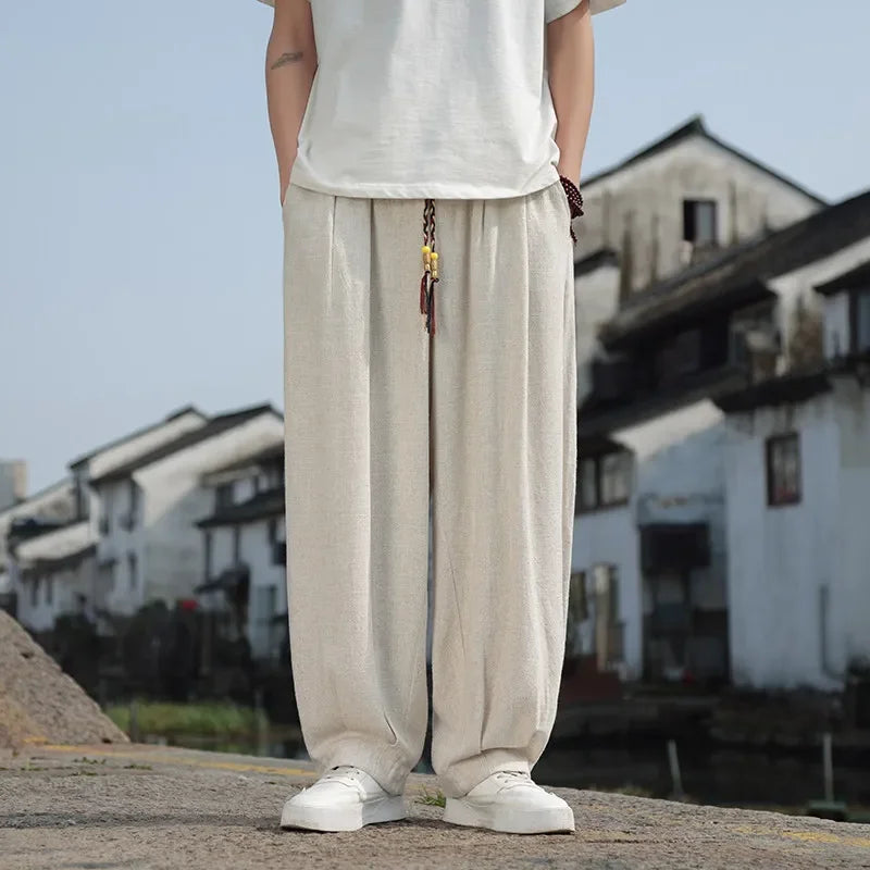 Männer Hose Haremshosen Pumphosen Pluderhosen Hosenrock Herrenrock Kilt Jogger