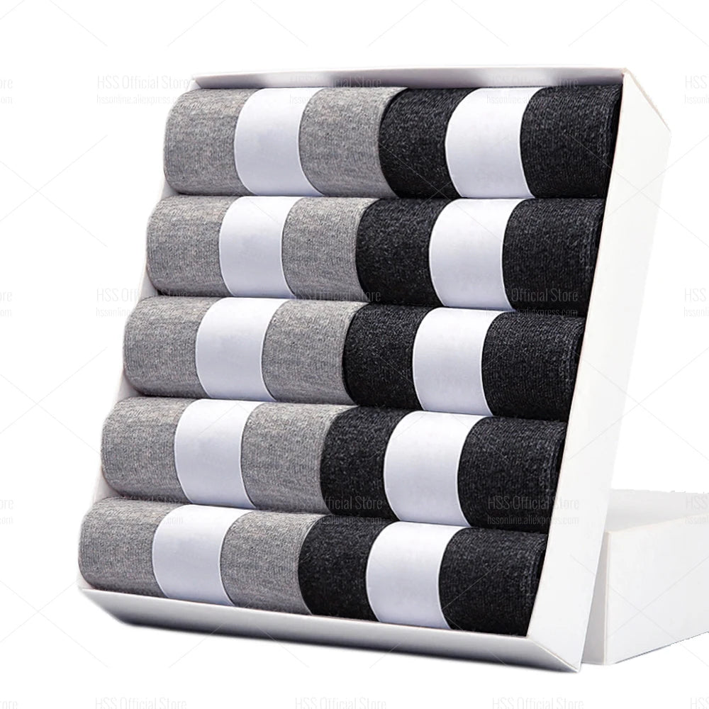 10 Paar Herren Business Socken aus Bambusfaser Atmungsaktives größe 38-45