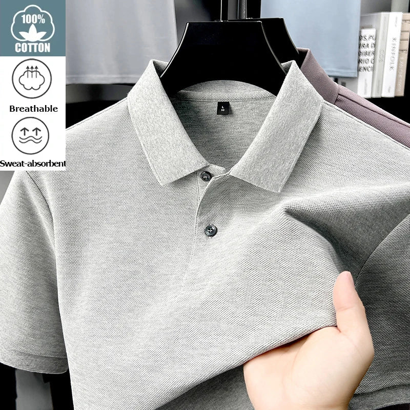 Herren Poloshirt POLO Shirt T-Shirt Kurzarm Zipper Hemd Fashion Polohemd Top NEU