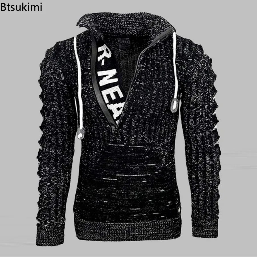 Herren Pullover Sweatshirt Troyer Pulli Sweater Rundkragen Shirt Langarmshirt