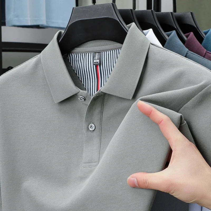 Herren Poloshirt POLO Shirt T-Shirt Kurzarm Zipper Hemd Fashion Polohemd Top NEU