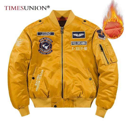 MA-1 Bomber Jacke Fliegerjacke Baseball Pilotenjacke Baseballjacke Hip Hop