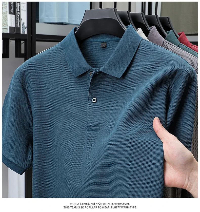 Herren Poloshirt POLO Shirt T-Shirt Kurzarm Zipper Hemd Fashion Polohemd Top NEU
