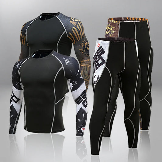 Trainingsanzug Kompressionshose Sporthose Kurzhose Shorts Laufshirts Sportshirt