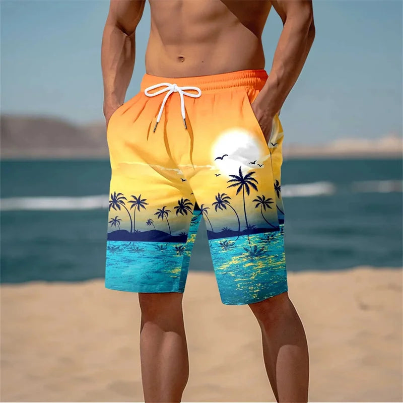 Herren Badehose Badeshort Kurze Hose Shorts Schwimmhose 100% Polyester NEU