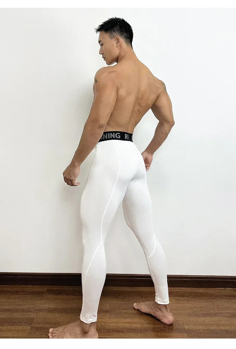 Herren Leggings Sporthose Jogginghose Trainingshose Lauf Hose Kompressionshose