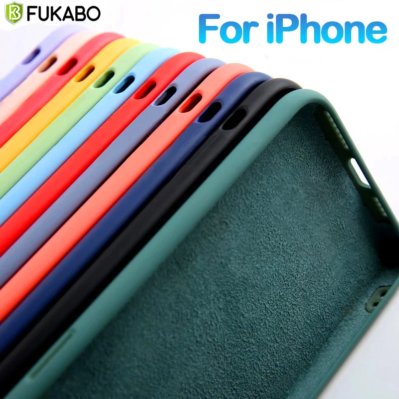 Handy Hülle IPhone 13 14 15 Pro Max Case Tasche Cove Schutzhülle Silikon Bumper