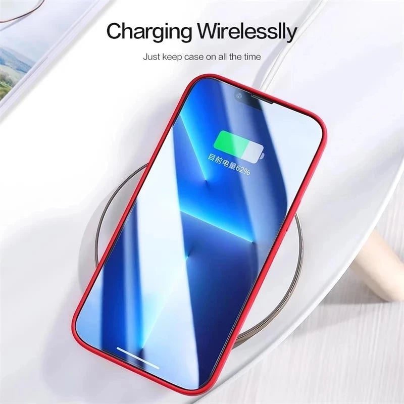 Handy Hülle IPhone 13 14 15 Pro Max Case Tasche Cove Schutzhülle Silikon Bumper