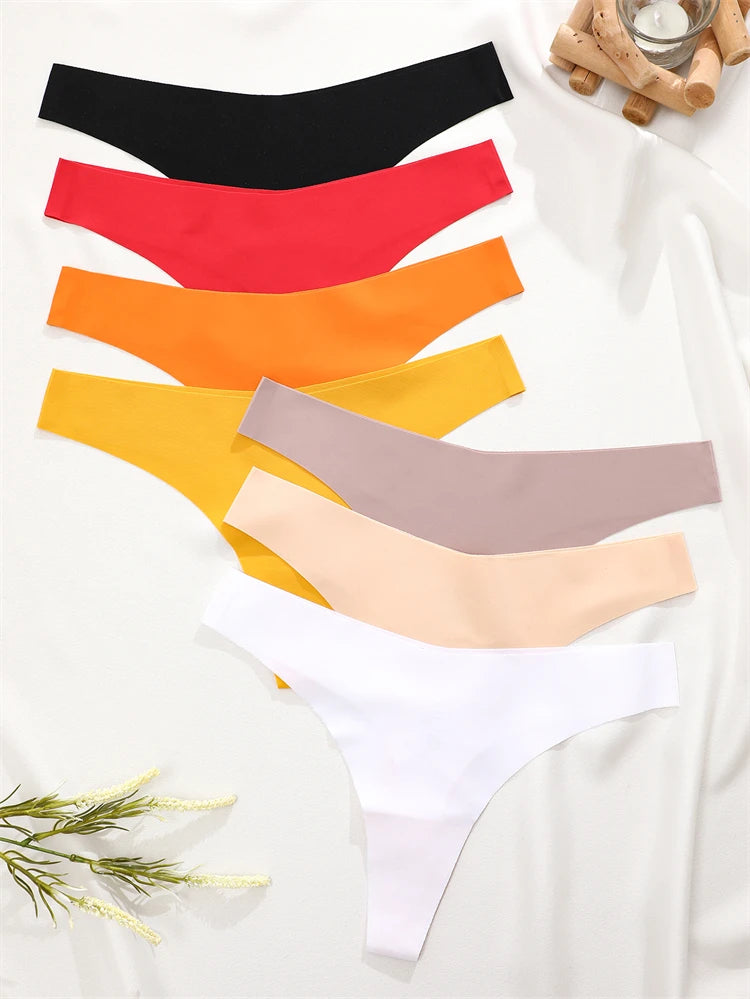 6Stk Frauen Spitze Tanga String Höschen Sexy Schlüpfer Slip Dessous Unterwäsche