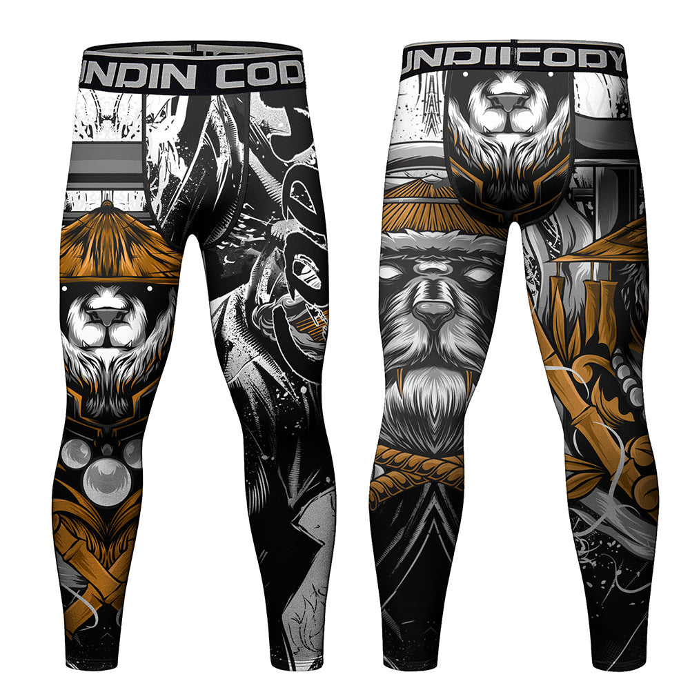 Herren Leggings Sporthose Jogginghose Trainingshose Lauf Hose Kompressionshose