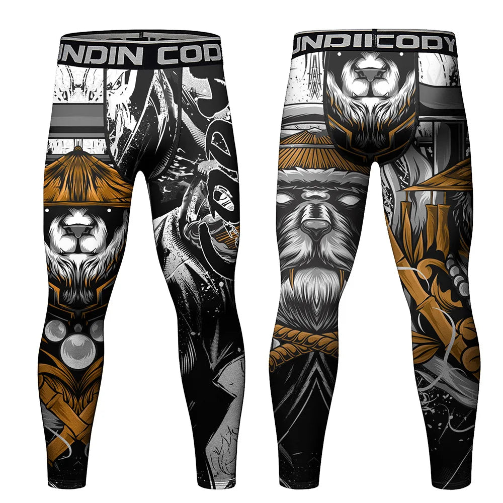 Herren Leggings Sporthose Jogginghose Trainingshose Lauf Hose Kompressionshose