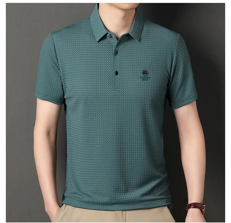 Herren Poloshirt POLO Shirt T-Shirt Kurzarm Zipper Hemd Fashion Polohemd Top NEU