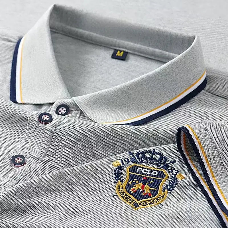 Herren Poloshirt POLO Shirt T-Shirt Kurzarm Zipper Hemd Fashion Polohemd NEU