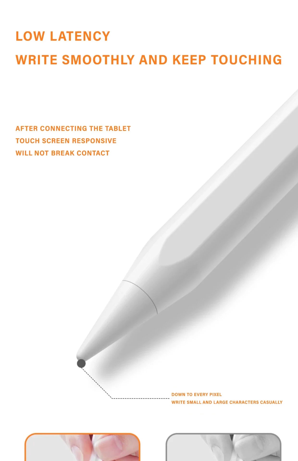 Apple Pencil 11/12.9 Penna Stylus IPad Pro Air 10/9/8 Magnetic Smartphone Tablet