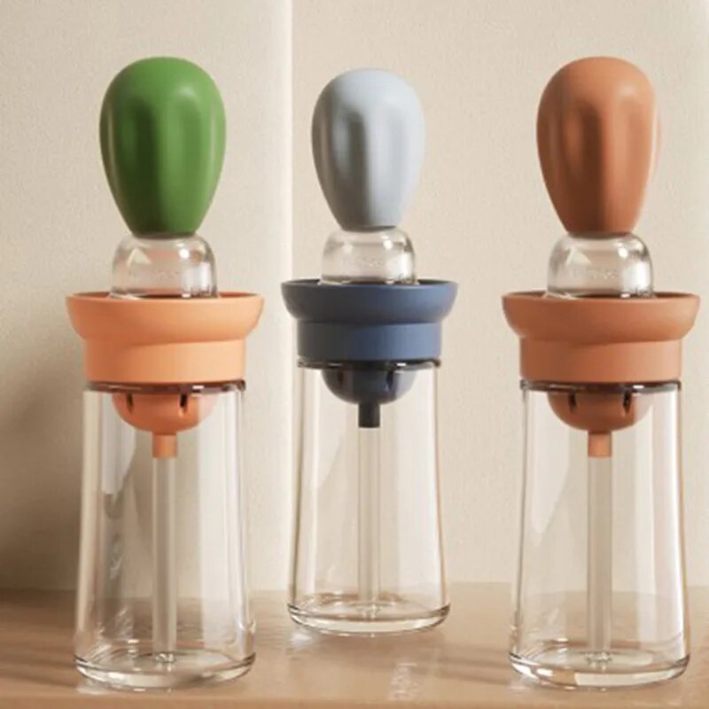 200/300ML Öl Sprayer Zerstäuber Ölsprüher Ölspender Bratpinsel Ölpinsel