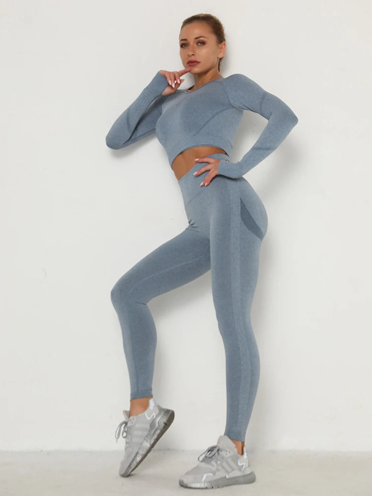 Yoga Leggings Push Up Hohe Taille Sexy Damen Sport Fitness Gym Stretch Hose