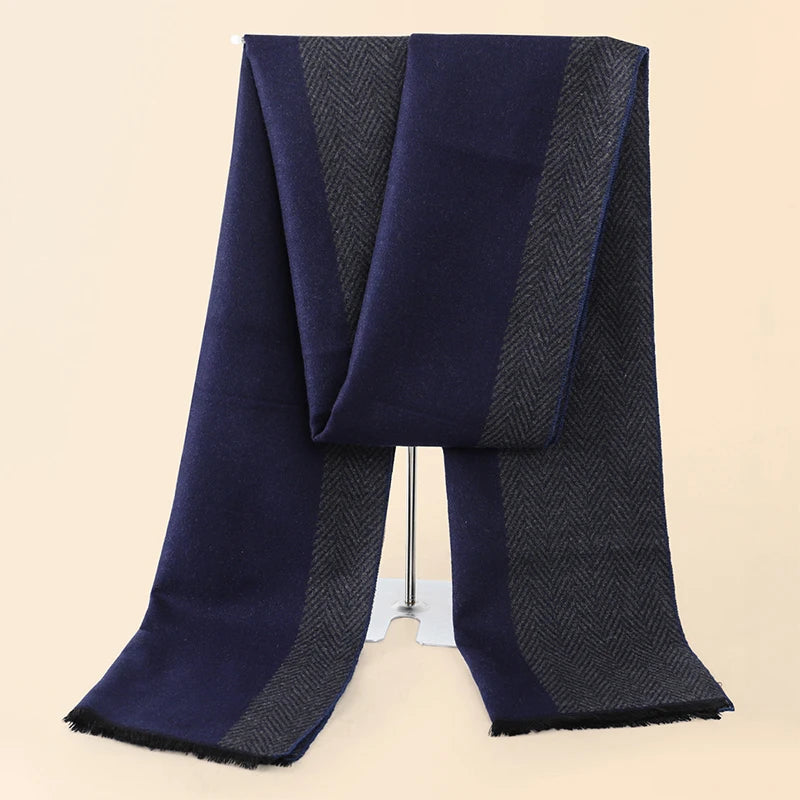 Herren Schal Winterschal Stola Schlauchschal Halstuch Wollschal Strickschal Loop