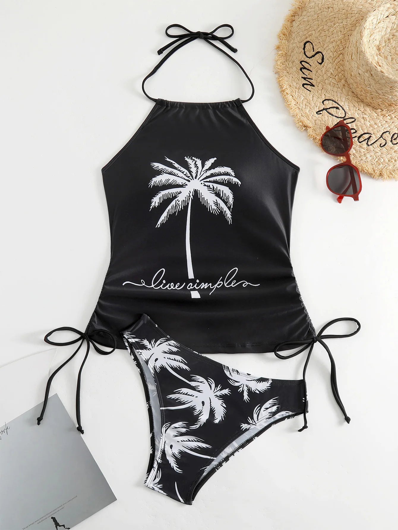 Damen Sommer Top Shirt Damentop Trägertop Spaghettiträger Oberteil Tank Top