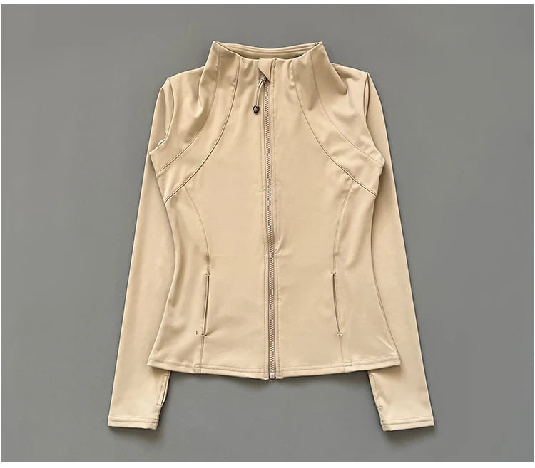 Felpa Donna Giacca Sportiva Con Zip Tuta Maniche Lunghe Cappuccio Maglia Shirt