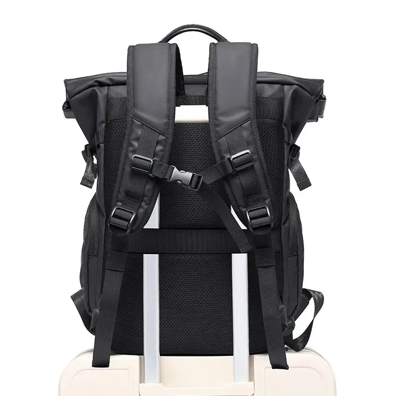 Fahrradrucksack RollTop Rucksack Herren 20-35L wasserdicht Laptop Tasche Damen