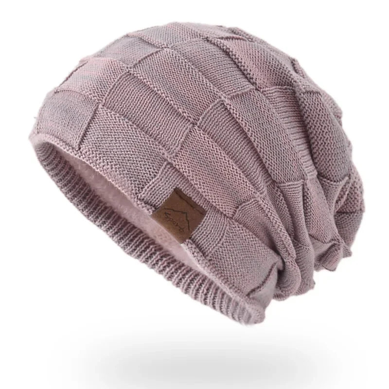 Damen Wolle Mütze Wintermütze Strickmütze Kappe Bommelmütze Pudelmütze Haube
