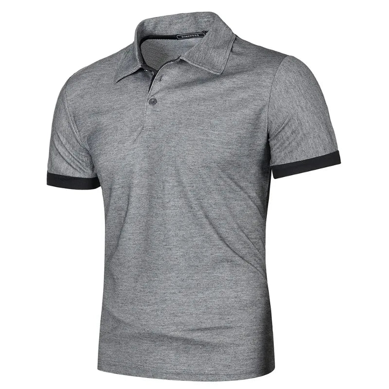 Herren Poloshirt POLO Shirt T-Shirt Kurzarm Zipper Hemd Fashion Polohemd Top NEU