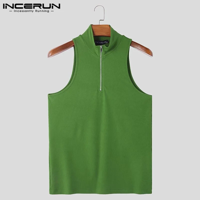 Herren Oberteil Ärmellos Tank Top Sexy Shirt Clubwear Muskel T-Shirt Unterhemd