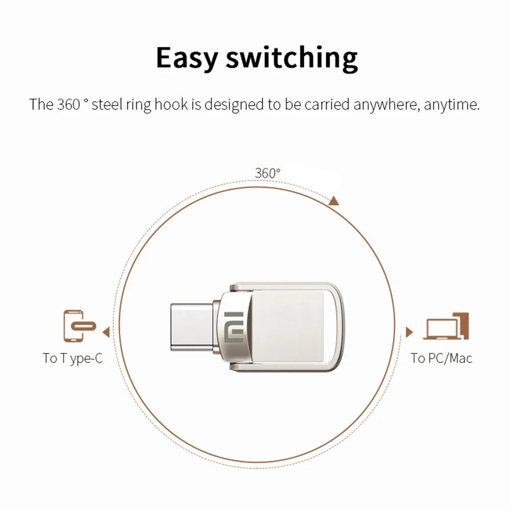 USB Stick 2TB 1TB USB-C Speicherstick Memorystick USB Speicher 256GB 512GB