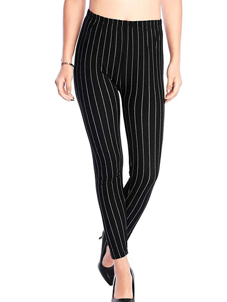 Leggings Damen Kariert Tartan Karo Muster Fitness Leggins Sexy Hohe Elastizität