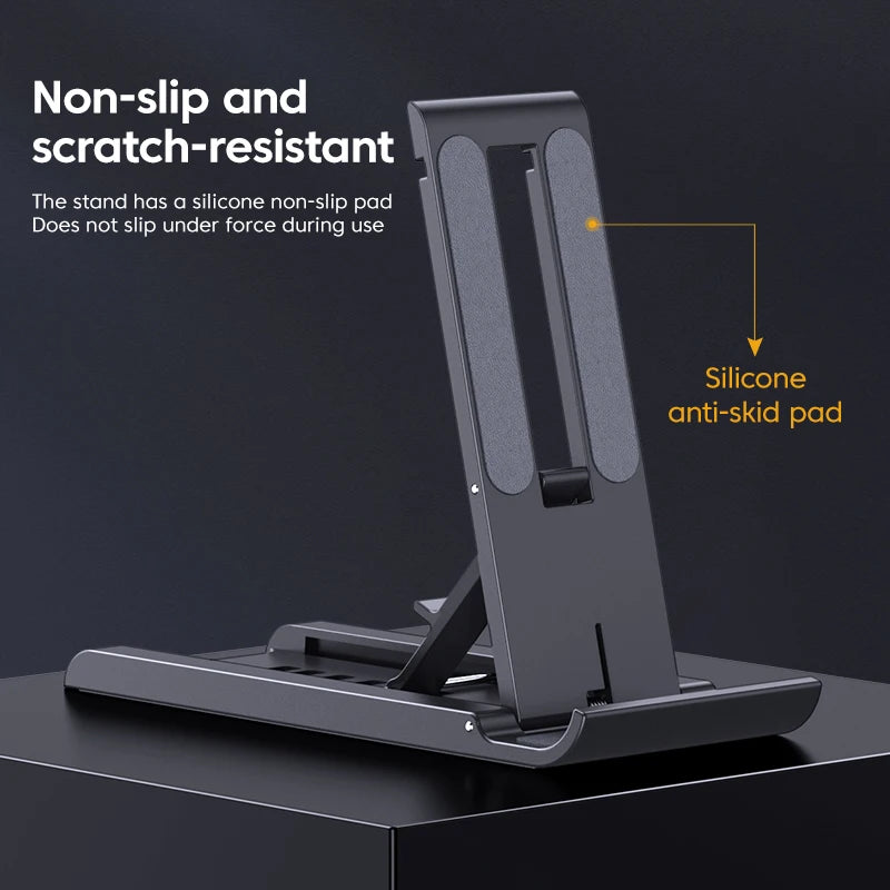 Universal Tischständer Handy Tablet Halter Einstellbar Faltbar Tragbar NEU