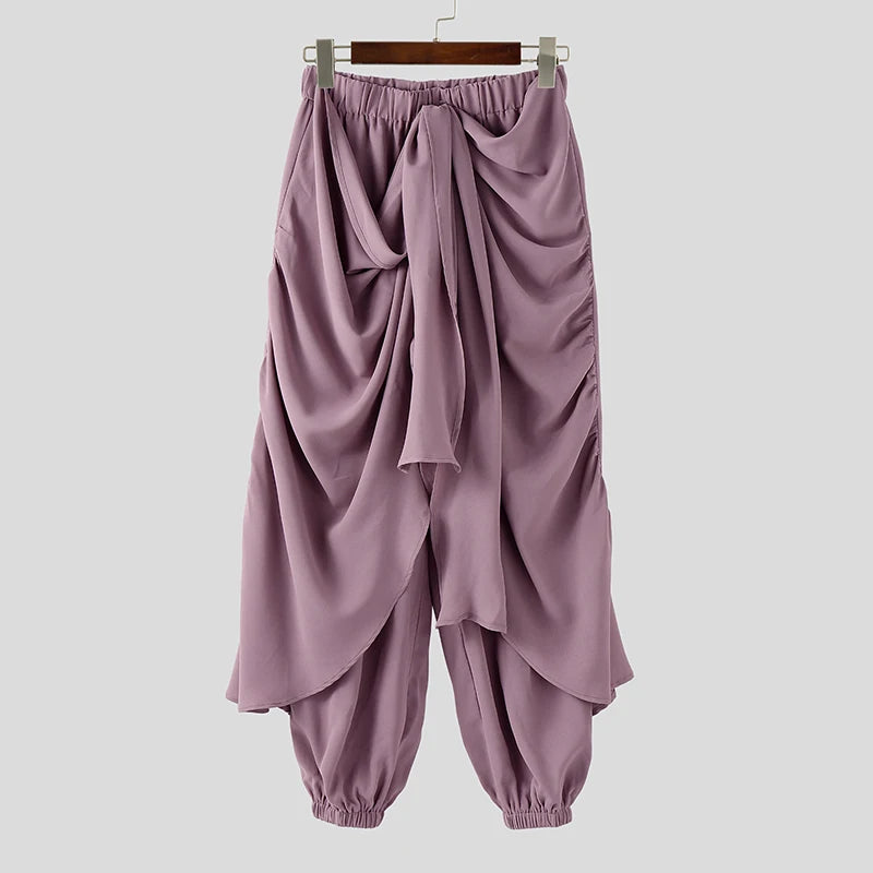 Männer Hose Haremshosen Pumphosen Pluderhosen Hosenrock Herrenrock Kilt Jogger