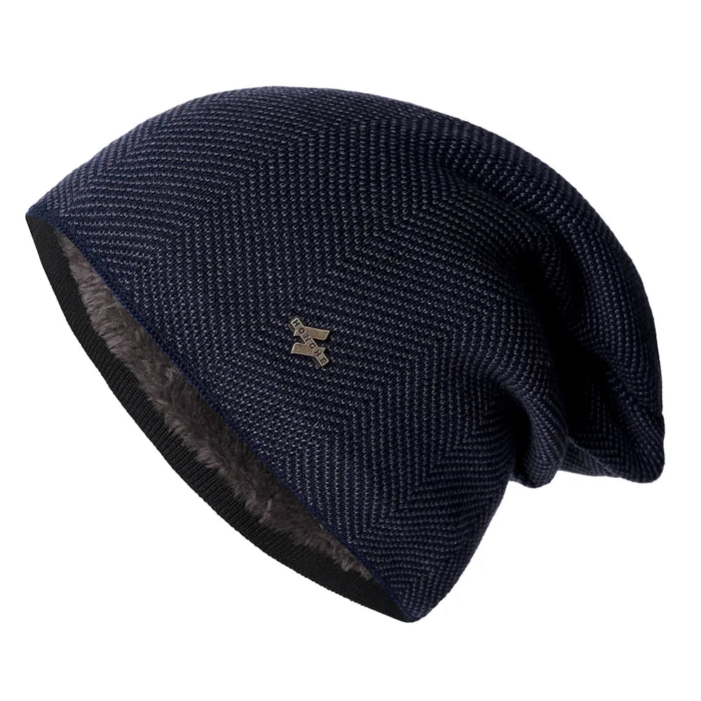 Warme Herren Damen Wintermütze Woll Mütze Fashion Strickmütze Kappe Hut Unisex