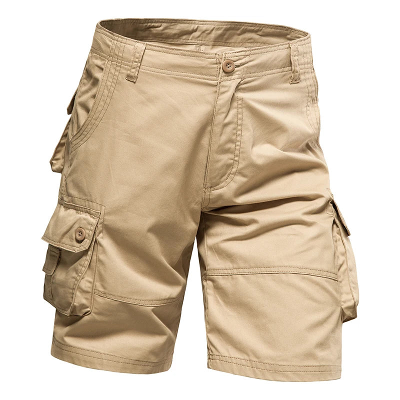 Herren knielange Shorts Bermuda Cargo Kurze Hose Herren Kurzehose Boxershorts