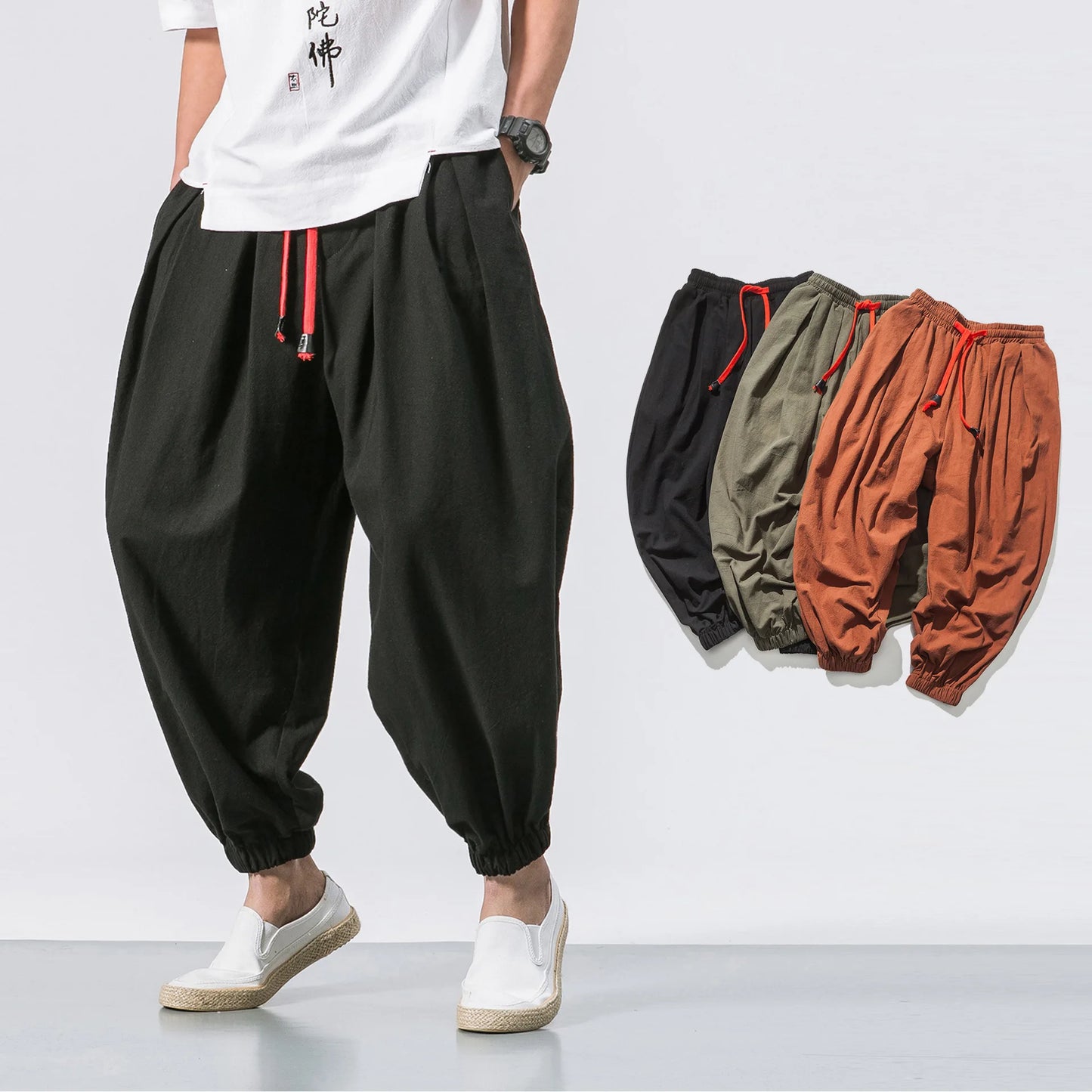 Leggings Pantaloni Fitness Pants Turca Etnici Kilt Uomo Sarouel Harem Aladin