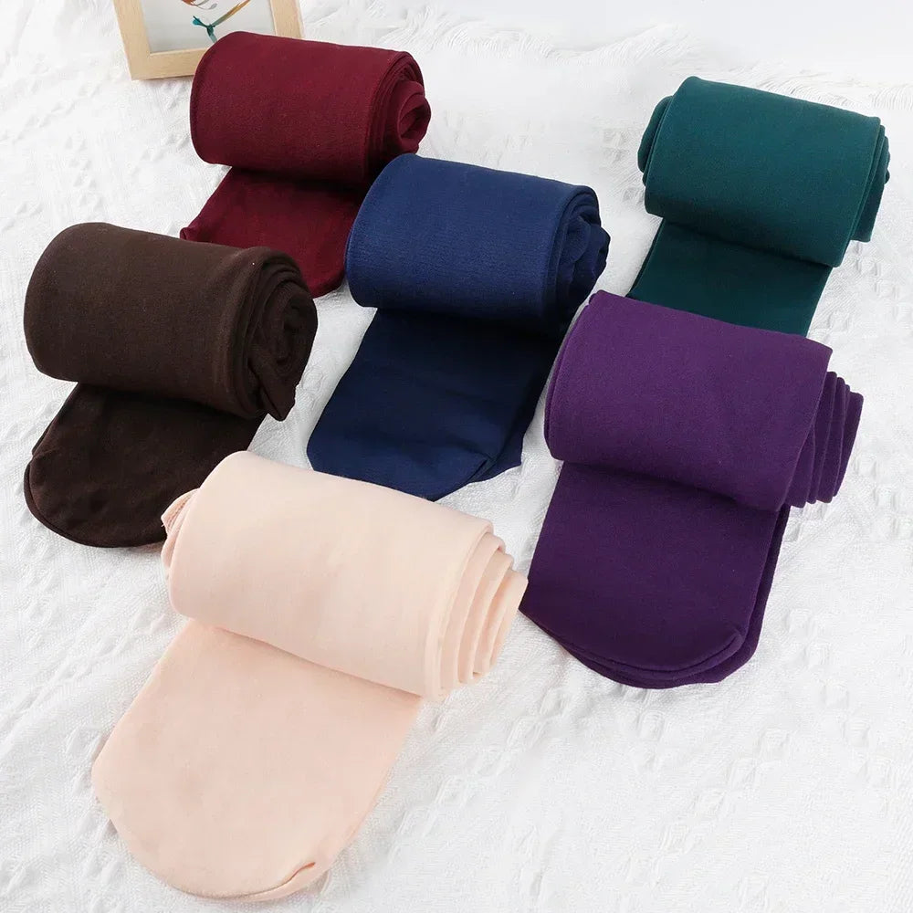 Frauen Winter Strumpfhose Hose Warm Thermohose Innenfleece Blickdichte Leggins
