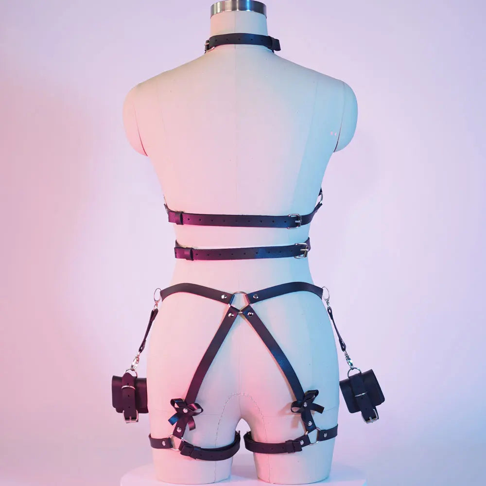 Intimo Lingerie Sexy Toy Bdsm Bondage Sadomaso Fetish Reggiseno a Catenelle Body