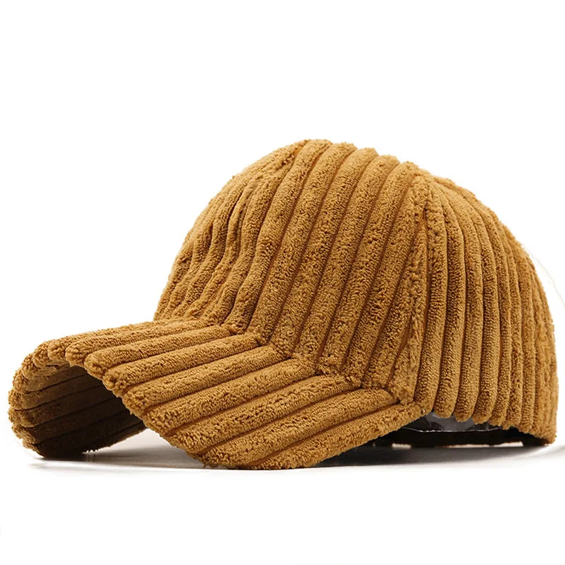 Basecap Baseball Cap Cord Look Mütze Kappe Männer Frauen Cappy Schirmmützen