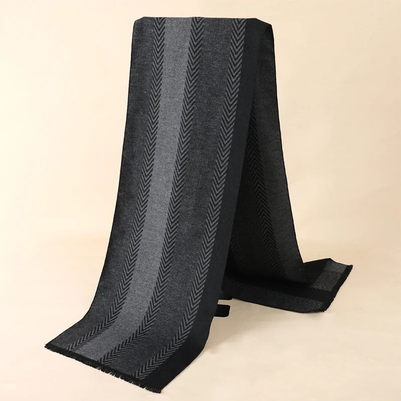 Herren Schal Winterschal Stola Schlauchschal Halstuch Wollschal Strickschal Loop