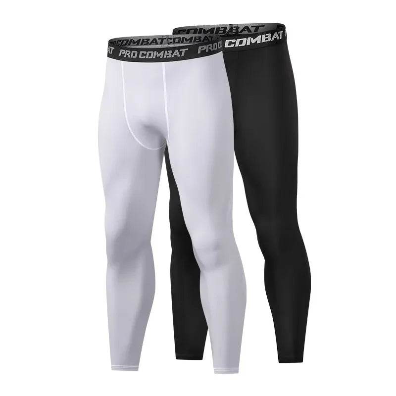 Herren Leggings Sporthose Jogginghose Trainingshose Lauf Hose Kompressionshose