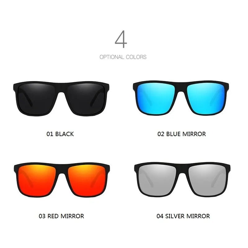 Herren Designer Sonnenbrille polarisierten Gläsern Brille Spiegelbrille UV400