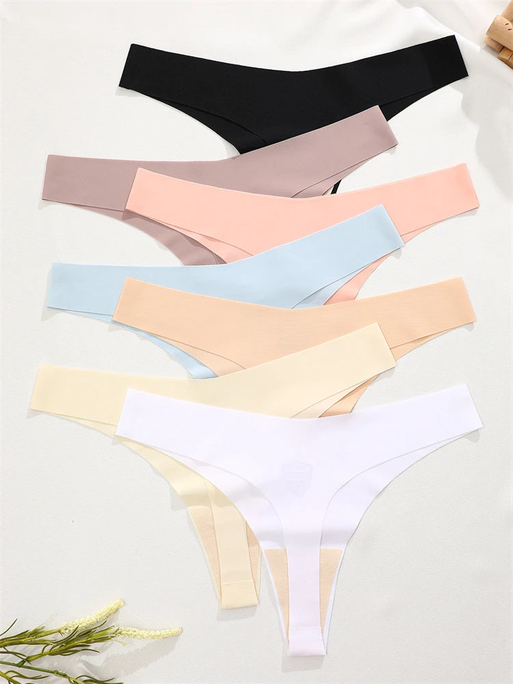 6Stk Frauen Spitze Tanga String Höschen Sexy Schlüpfer Slip Dessous Unterwäsche